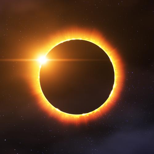 14 października będziemy świadkami zaćmienia Słońca w kształcie pierścienia ognia. (Fot. iStock)