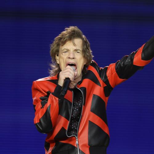 Mick Jagger, koncert The Rolling Stones 2022, Liverpool (Fot. Lawrence Bryant/Reuters/Forum)