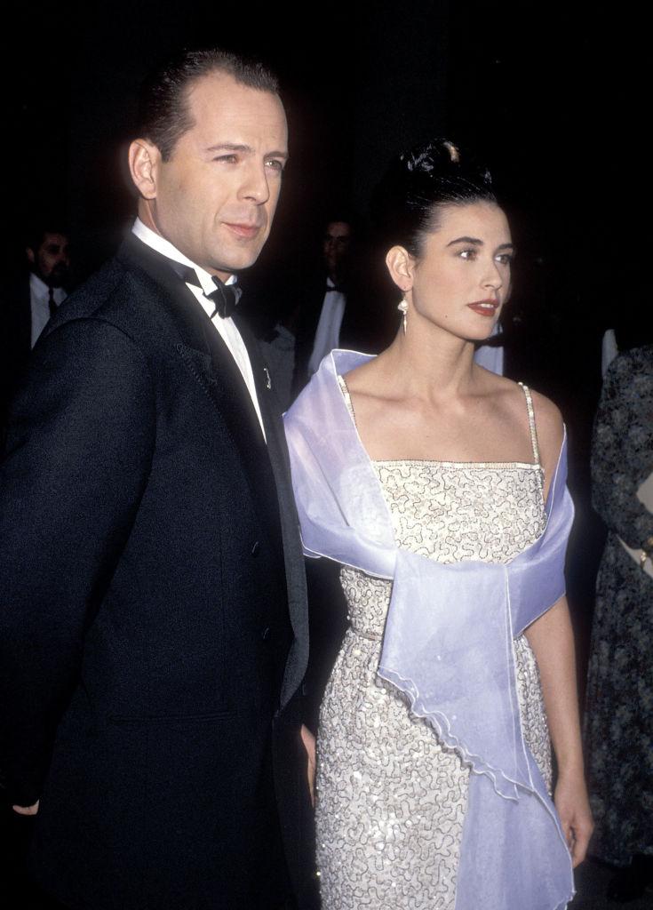 Demi Moore i Bruce Willis w 1990 roku (Fot. Ron Galella, Ltd./Getty Images)