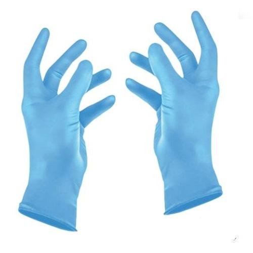 Rękawice jednorazowe nitrylowe bezpudrowe