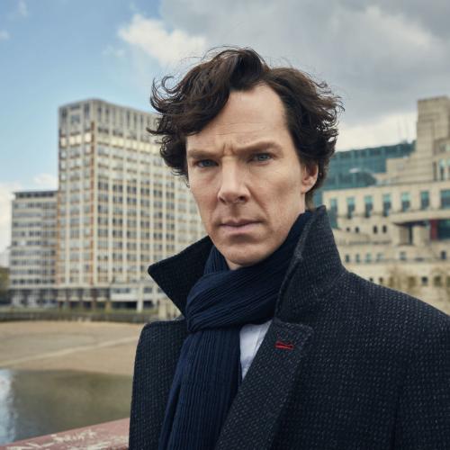Benedict Cumberbatch w serialu „Sherlock” (Fot. Landmark Media/BEW Photo)