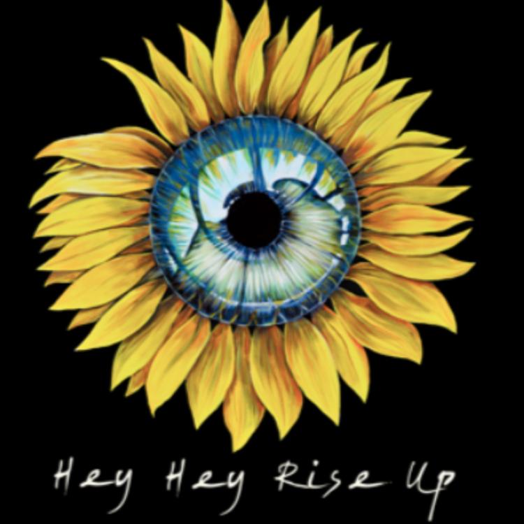 Okładka nowego singla „Hey Hey Rise Up!” Pink Floyd (Fot. screen z twittera @pinkfloyd)
