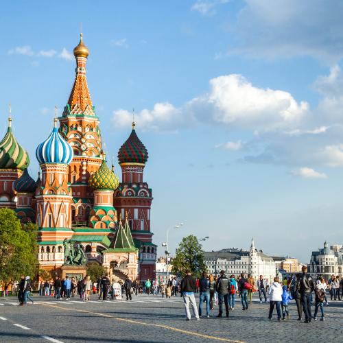 Cerkiew Wasyla Błogosławionego na Placu Czerwonym, zwana również Soborem, to chyba najbardziej rozpoznawalny budynek na mapie Moskwy. (Fot. iStock)