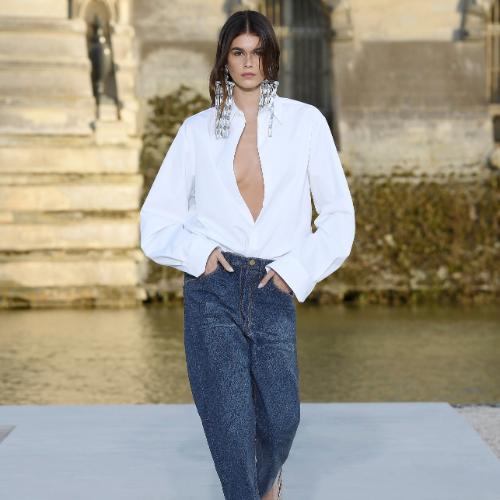 Pokaz Valentino Haute Couture na jesień 2023 roku (Fot. Spotlight. Launchmetrics/Agencja FREE)