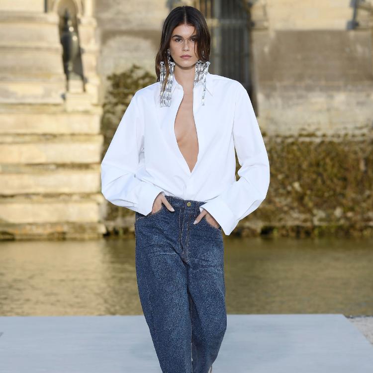 Pokaz Valentino Haute Couture na jesień 2023 roku (Fot. Spotlight. Launchmetrics/Agencja FREE)