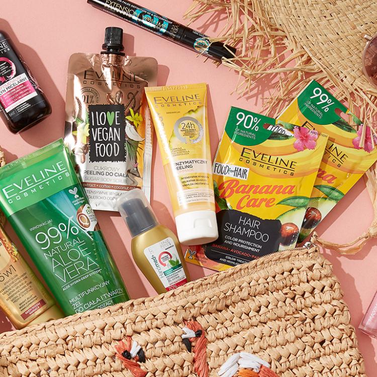 Latem nasza skóra potrzebuje pielęgnacji nastawionej na nawilżanie i ochronę przed szkodliwym działaniem słońca - idealnie sprawdzają się do tego produkty od Eveline Cosmetics. (Fot. materiały partnera)