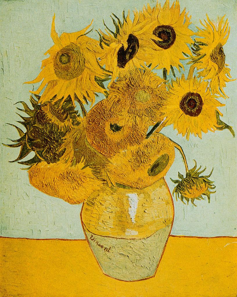 „Słoneczniki” van Gogha (Fot. Bettmann/Contributor/Getty Images)