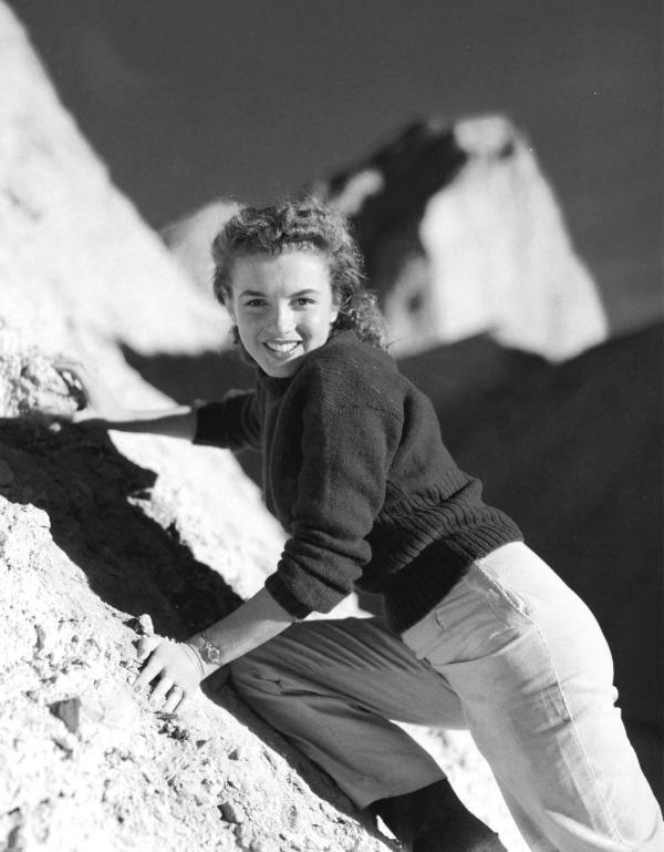 Norma Jeane (Marilyn Monroe) w 1945 roku (Fot. André de Dienes/materiały prasowe)