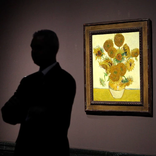 „Słoneczniki” van Gogha (Fot. Mary Turner/Stringer/Getty Images)