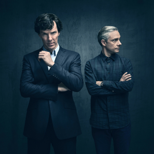 Benedict Cumberbatch i Martin Freeman jako Sherlock Holmes i John Watson w serialu BBC „Sherlock” (2010–2017) (Fot. Hartswood Films/BBC Wales/East News)