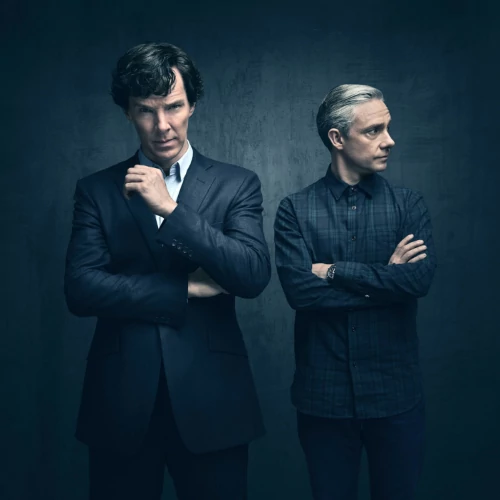 Benedict Cumberbatch i Martin Freeman jako Sherlock Holmes i John Watson w serialu BBC „Sherlock” (2010-2017) (Fot. Hartswood Films/BBC Wales/East News)