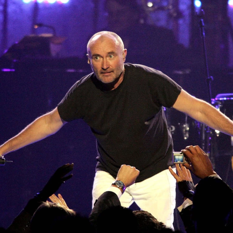 Phil Collins podczas koncertu w Las Vegas, sierpień 2006 roku. (Fot. BEW Photo)