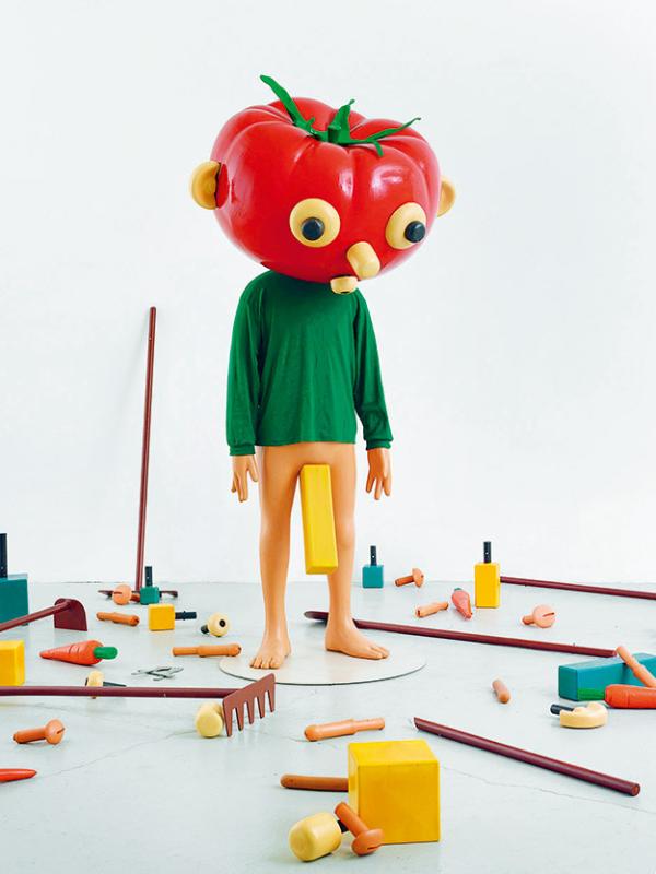  Paul McCarthy „Tomato head (Green)”. (Fot. Art Basel)