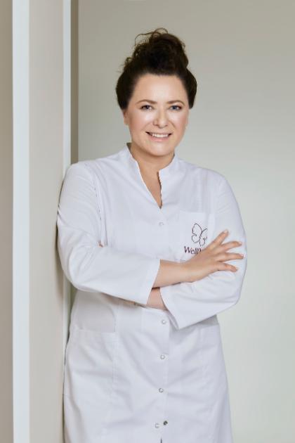 Dr Agnieszka Bliżanowska, specjalista dermatolog, właścicielka kliniki medycyny estetycznej i dermatologii WellDerm, w której działa Centrum Mezoterapii. (Fot. materiały prasowe)