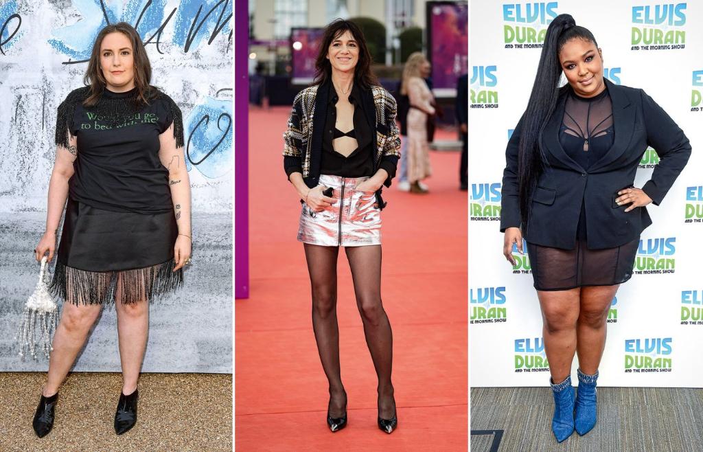 Lena Dunham, Charlotte Gainsbourg, Lizzo (Fot. Getty Images/Gallo Images)