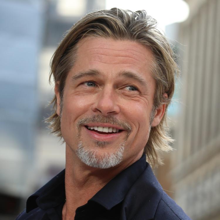 Brad Pitt podczas premiery „Pewnego razu w... Hollywood” (Fot. BEW Photo)