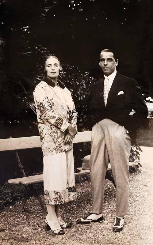 Artystka z mężem Tadeuszem Łempickim (1924) (Fot. Tamara de Lempicka Estate LLC, kolekcja prywatna Anny i Richarda Paddy)