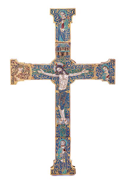 Odzyskany krzyż procesyjny z XII wieku, ze zbiorów ukrywanych przez księżną Czartoryską. (Fot. zbiory Muzeum Narodowego w Krakowie/Muzeum Książąt Czartoryskich)