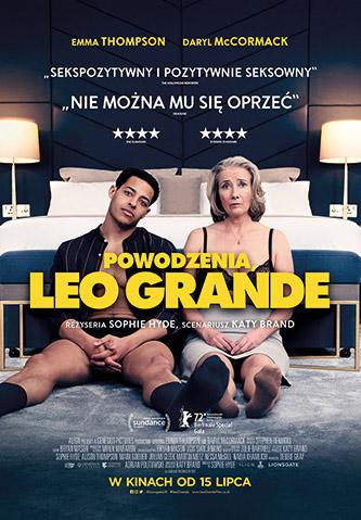 Plakat filmu „Powodzenia Leo Grande”, w którym u boku Emmy Thompson wystąpił irlandzki aktor Daryl McCormack.