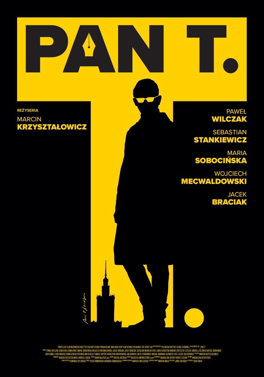 Andrzej Pągowski, plakat do filmu „Pan T.”, reż. Marcin Krzyształowicz (2019)