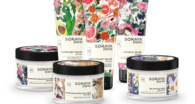  Zestaw balsamów do ciała i scrubów Soraya Plante