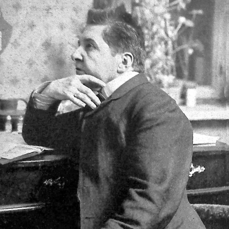Rodziewicz w swoim gabinecie w Hruszowej (ok. 1911) (Fot. East News)