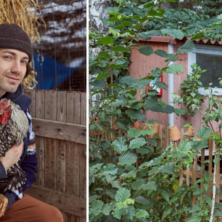 Sebastian Kulis, autor książki „Ogród na cztery pory roku”, prowadzi bloga Roślinne porady. (Fot. Maja Tybel)