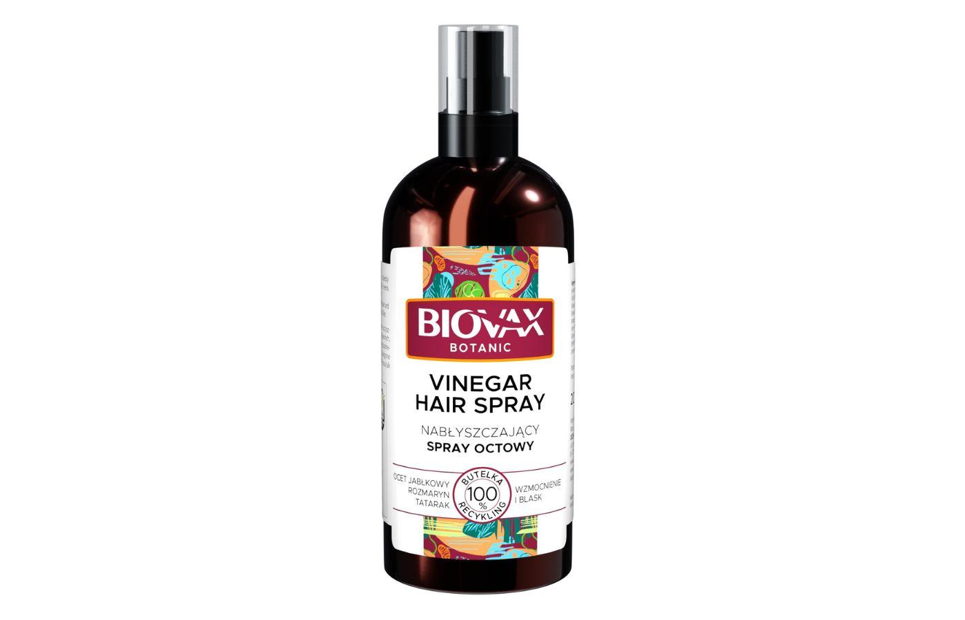 Ocet do włosów w sprayu Biovax 22,90 zł/200 ml (Fot. materiały prasowe)