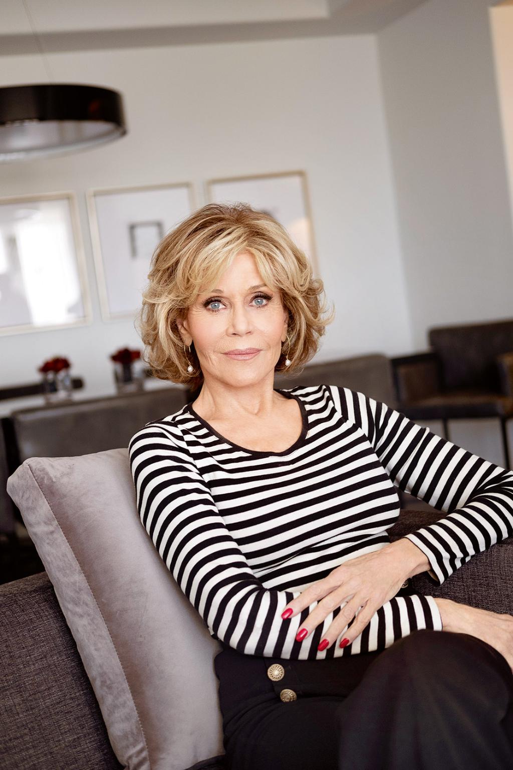 Jane Fonda jest wciąż aktywna zawodowo, ale przede wszystkim zaangażowana w walkę przeciwko zmianom klimatu. (Fot. Forum)