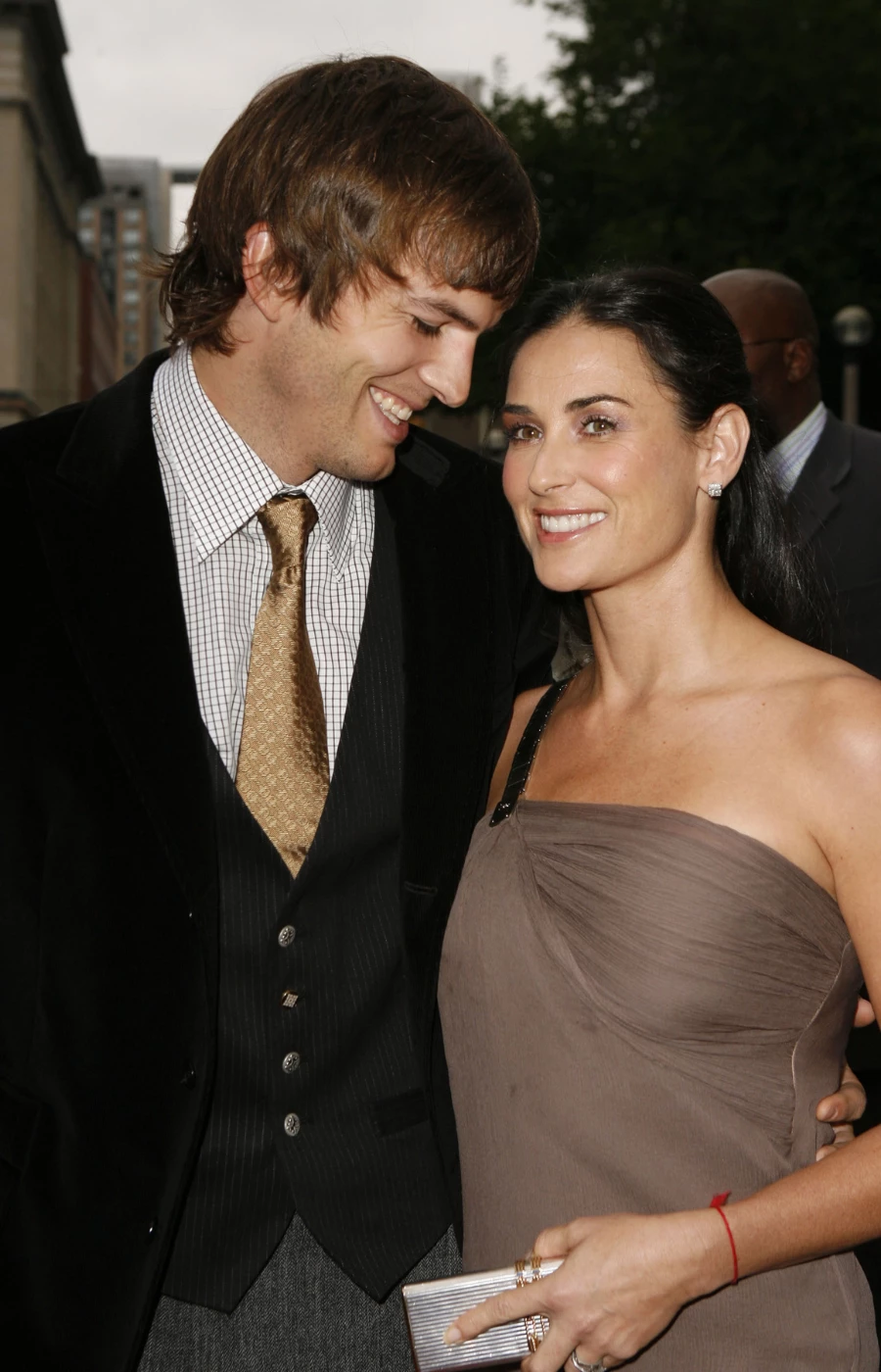 Demi Moore i Ashton Kutcher w 2006 roku (Fot. J. Vespa/Getty Images)