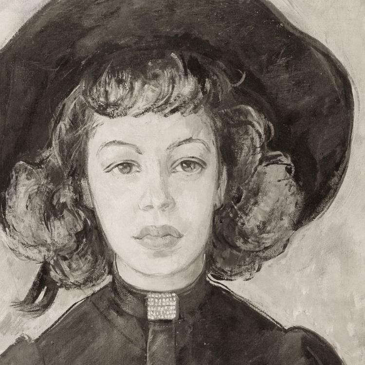 Portret Jane Bowles autorstwa Maurice Grosser, 1937 (Fot. Granger/Granger History Collection/Forum)