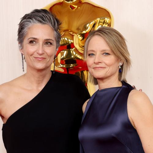 Jodie Foster i Alexandra Hedison na gali Oscarów 2024 (Fot. Mike Coppola/Getty Images)