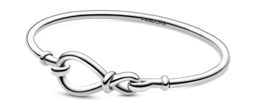  Pandora, bransoletka Bangle z węzłem nieskończoności. 279 zł
