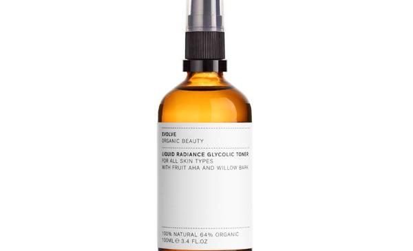  Evolve Organic Beauty Tonik z kwasem glikolowym, cena: 109 zł/100 ml (dostęp: cosibella.pl)