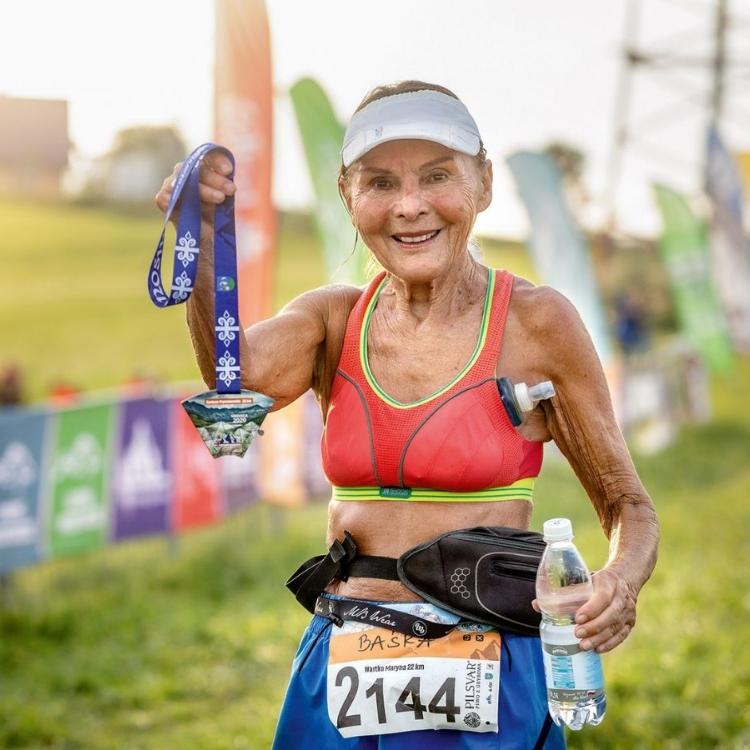 Barbara Prymakowska: „Lubię rywalizację. Na starcie nigdy nie mówię: pobiegnę treningowo. Zawsze daję z siebie wszystko”. (Fot. Wiktor Bubniak)