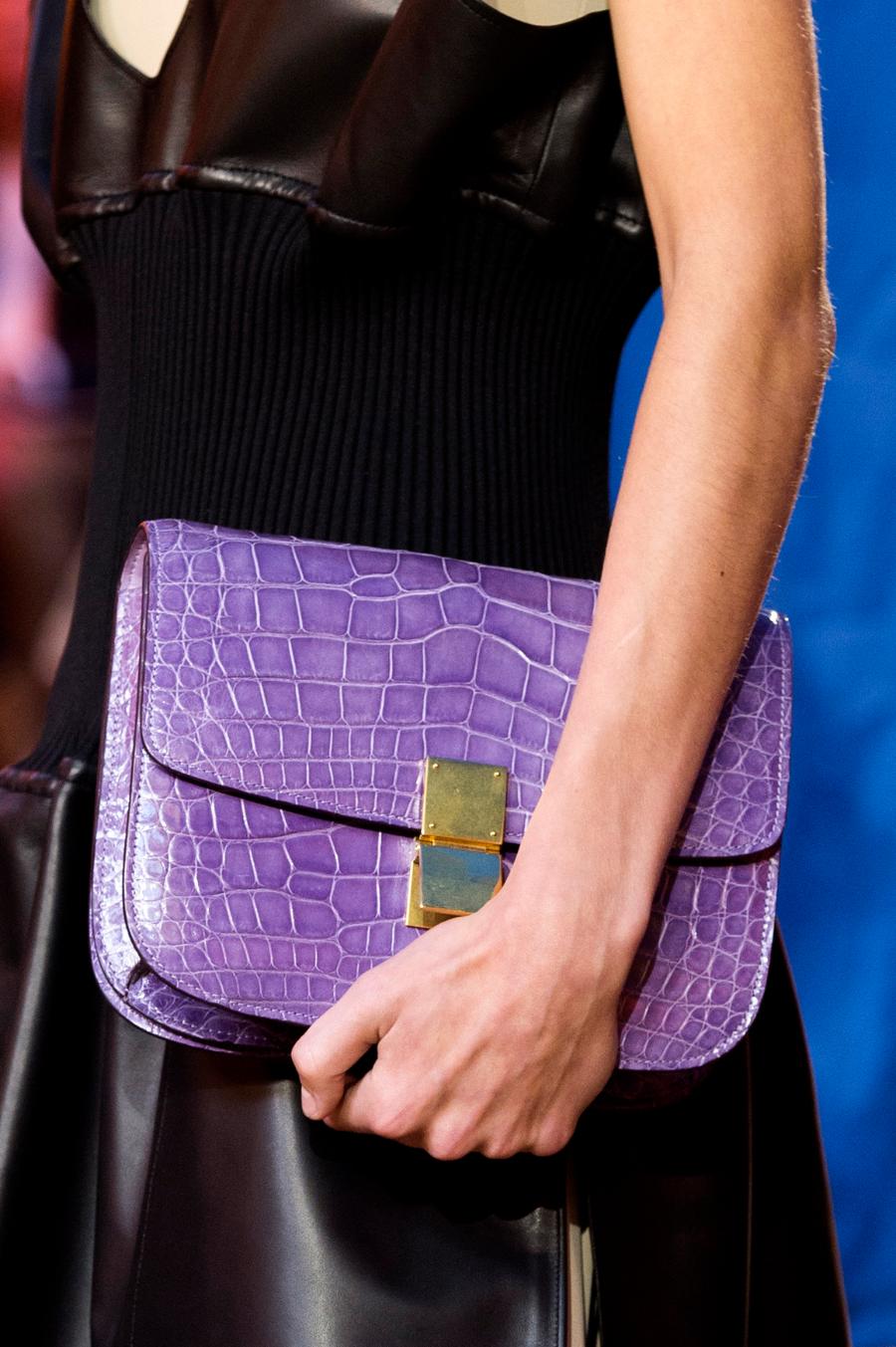 Kultowy model torebki „Box Bag” Céline z kolekcji na wiosnę–lato 2016 roku (Fot. Spotlight. Launchmetrics/Agencja FREE)