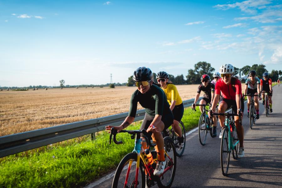 Środowe wyprawy rowerowe to cotygodniowe spotkanie kobiecej społeczności zgromadzonej wokół ministry kolarstwa (Fot. archiwum prywatne)