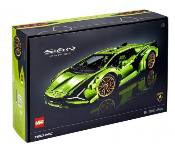  LEGO Technic Lamborghini Sián FKP 37, cena: 1650 zł.