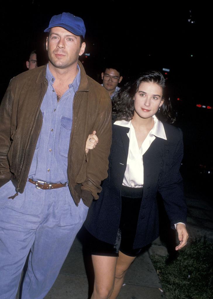 Demi Moore i Bruce Willis w 1988 roku (Fot. Ron Galella, Ltd./Ron Galella Collection/Getty Images)