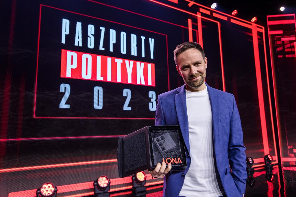 Łona czyli Adam Zieliński, Paszport Czytelników POLITYKI, fot. Teodor Klepczyński/POLITYKA