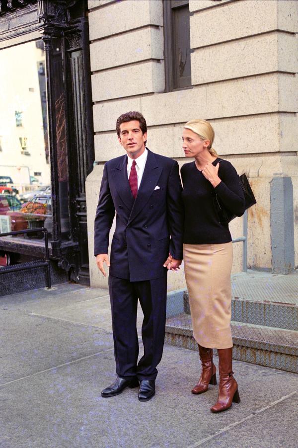 Carolyn Bessette-Kennedy i John F. Kennedy Jr. (Fot. Getty Images/Gallo Images)