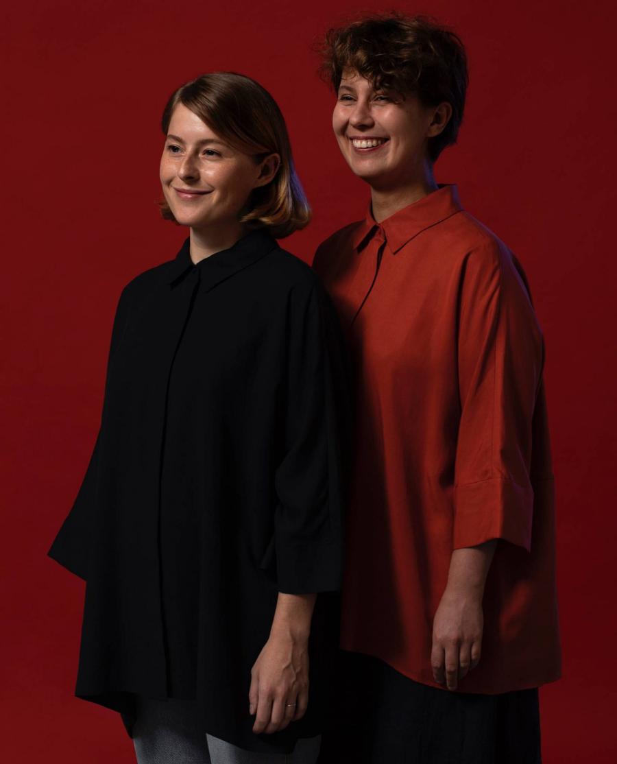  Na zdjęciu: Anna Tobor oraz Agnieszka Małachowska – założycielki marki TOBO + MALA. (Fot. Materiały prasowe)
