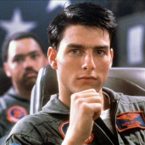 Tom Cruise jako Pete „Maverick” Mitchell w filmie „Top Gun”