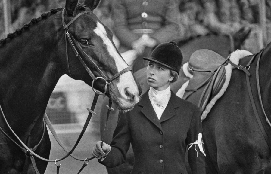 Księżniczka Anna w 1973 roku (Fot. Evening Standard/Hulton Archive/Getty Images)