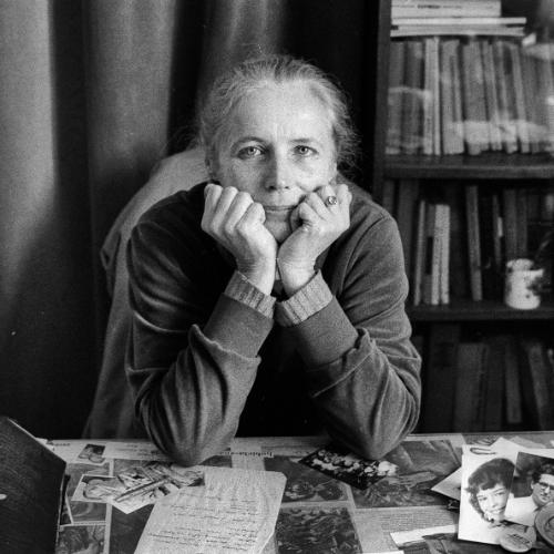 Agnieszka Osiecka w 1986 roku (Fot. Andrzej Świetlik/Forum)