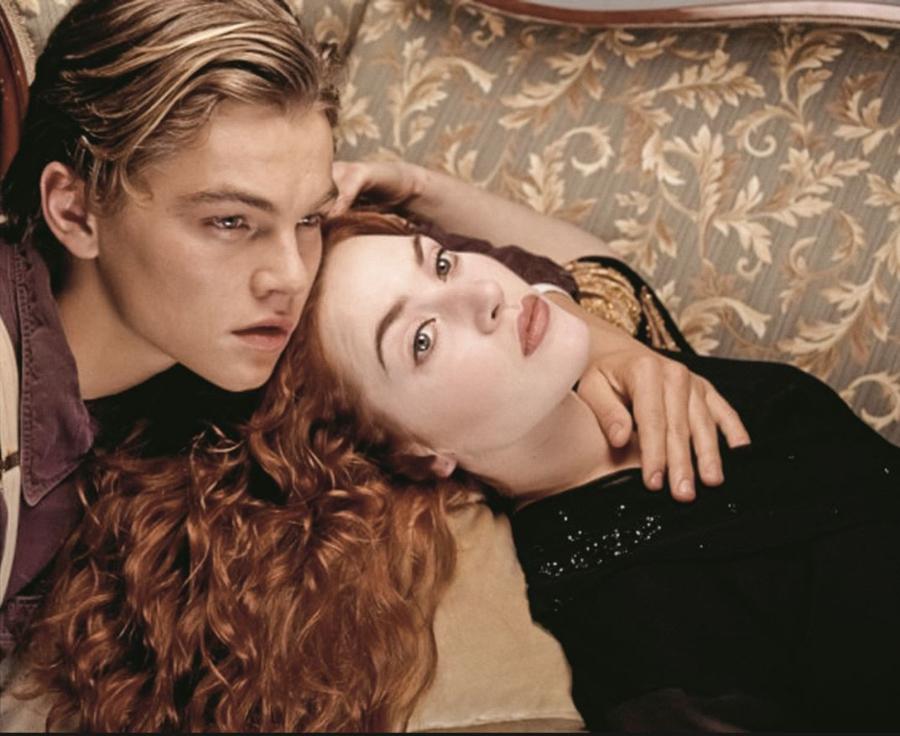 „Titanic” – Leonardo DiCaprio i Kate Winslet jako Jack Dawson i Rose DeWitt Bukater (Fot. BEW Photo)
