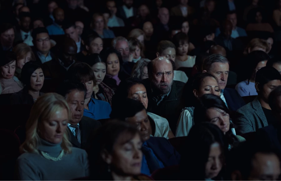 Nicolas Cage w filmie „Dream Scenario” (Fot. materiały prasowe Gutek Film)