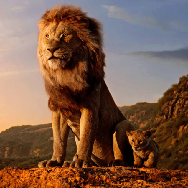 Kadr z filmu „Król Lew” (Fot. materiały prasowe Disney+)