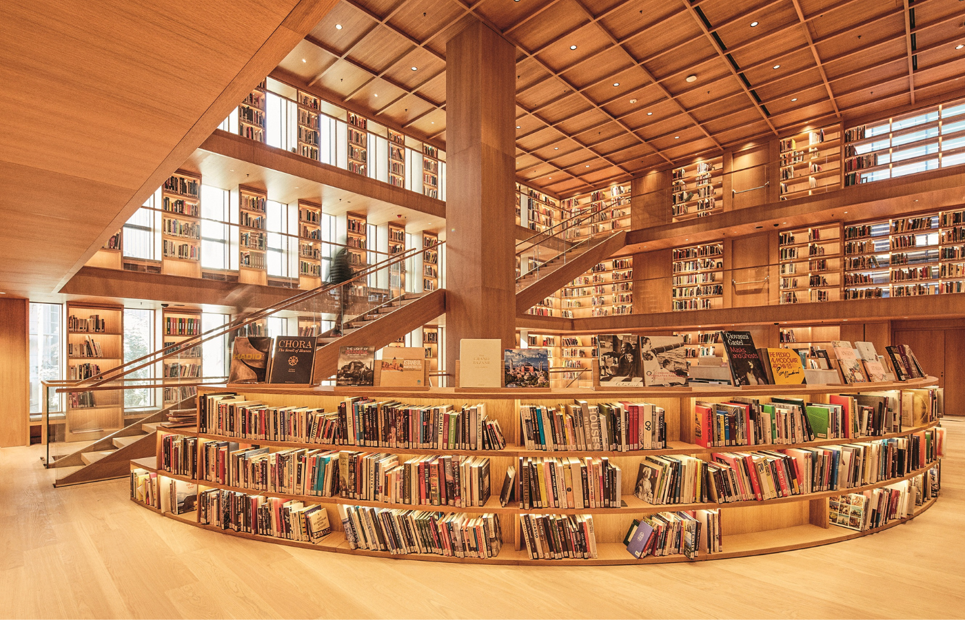Nowoczesna biblioteka w Atatürk Cultural Center w Stambule (Fot. Türkiye Tourism Promotion and Development Agency)