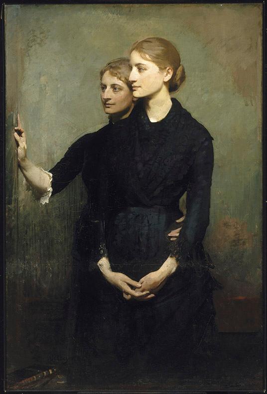 Abbott Handerson Thayer „The sisters” 1884, Brooklyn Museum